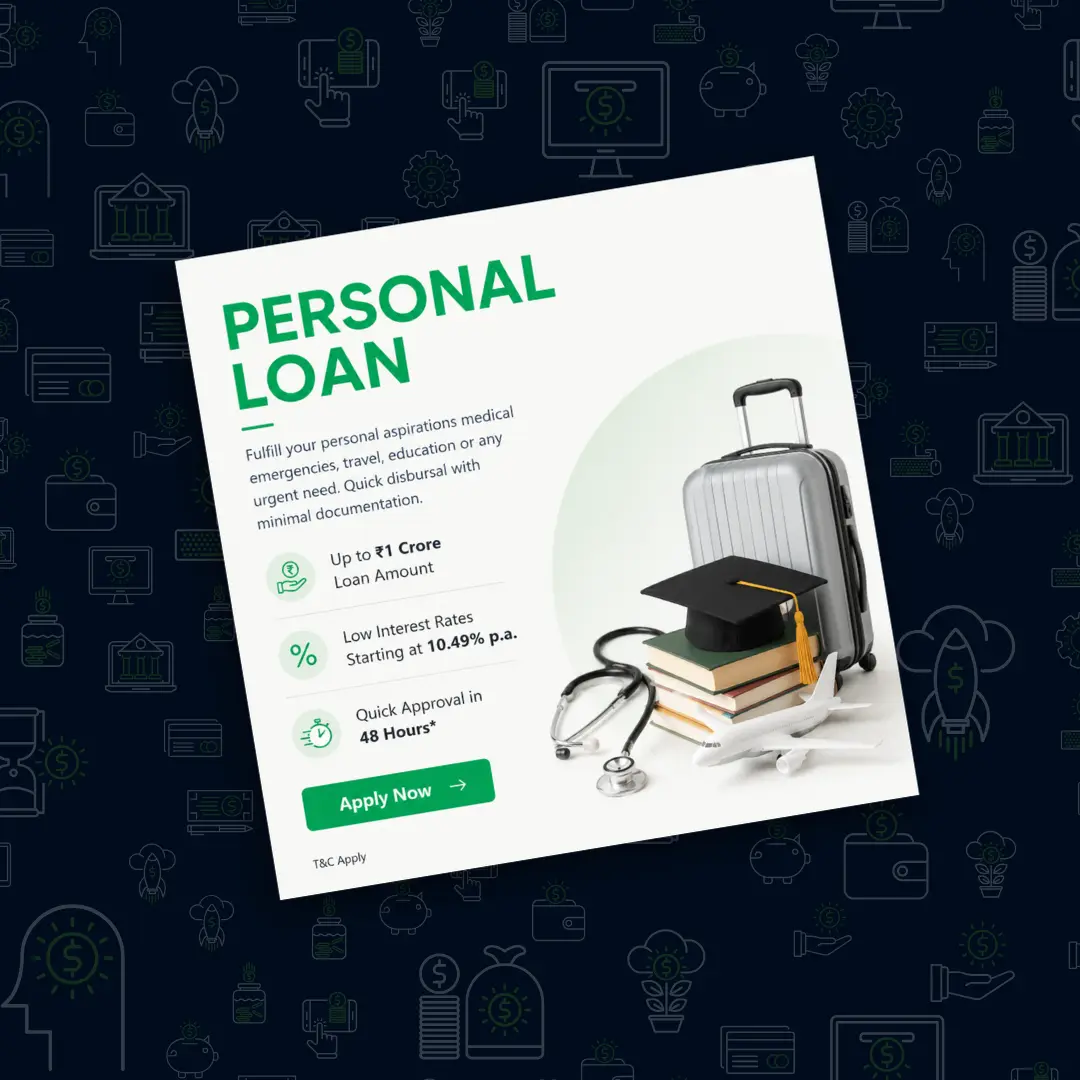Personal Loan available in few steps
