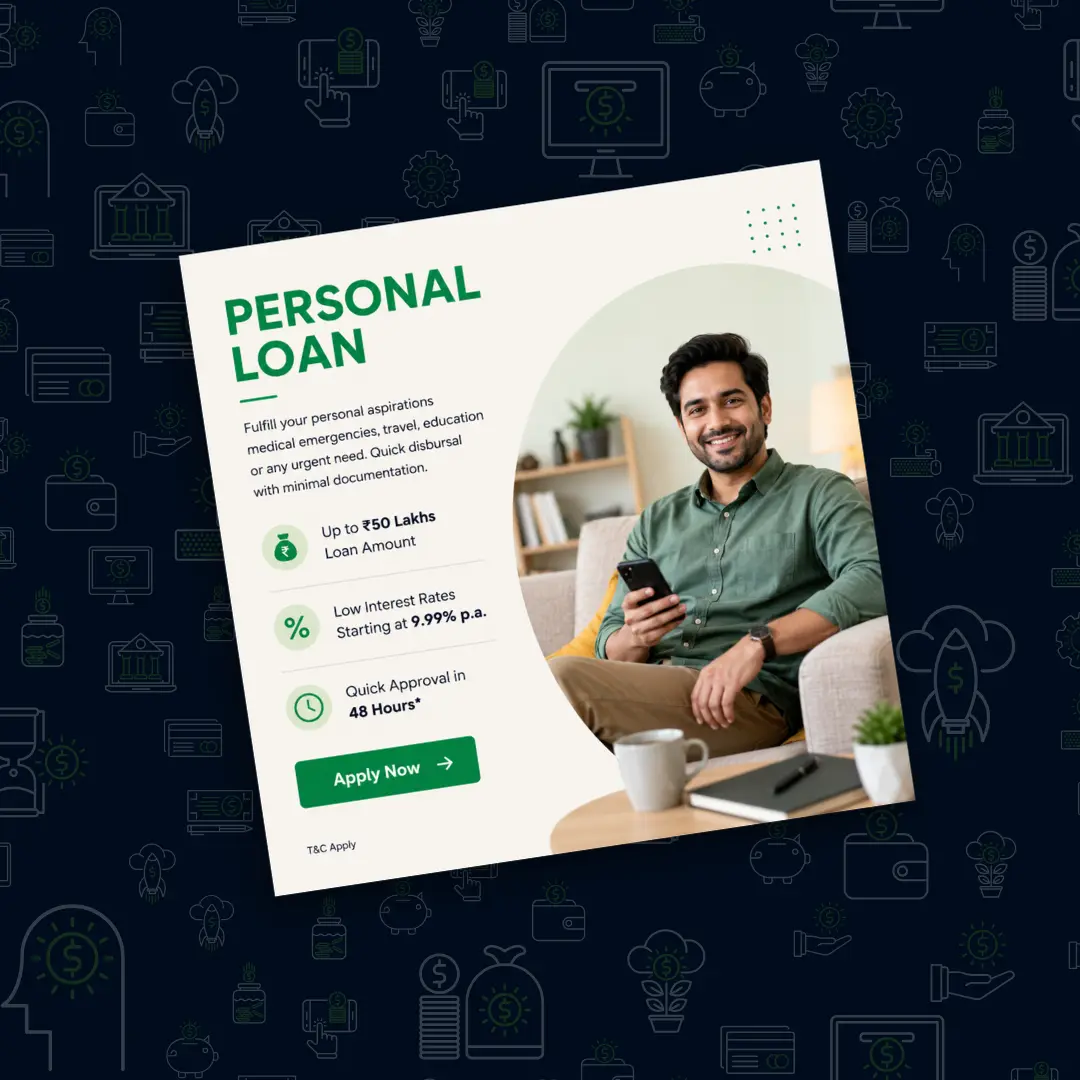 Personal Loan available in few steps